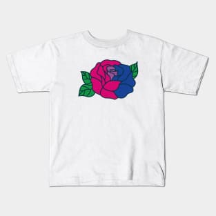 Bisexual flower Kids T-Shirt